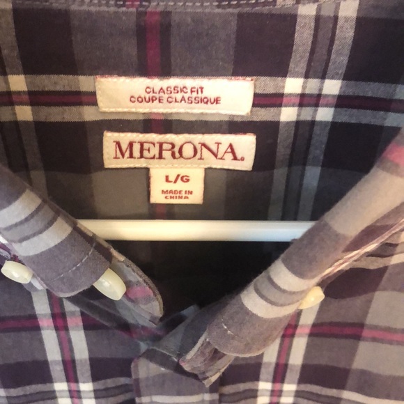 Men’s Large button down dress shirt - Picture 2 of 2